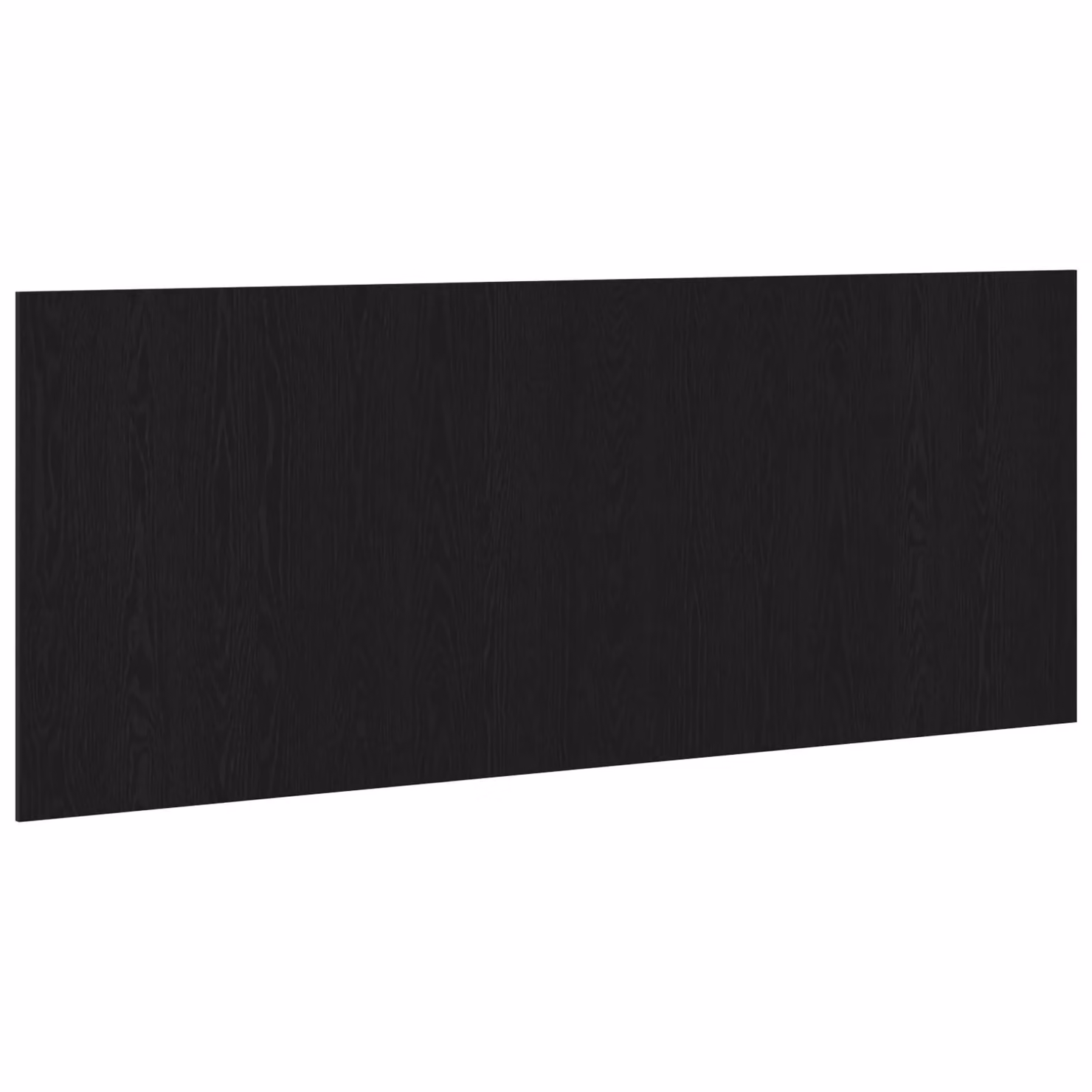 Berkfield Home Black Oak Bed Headboard, W: 200 cm, D: 1.5 cm, H: 80 cm – 2