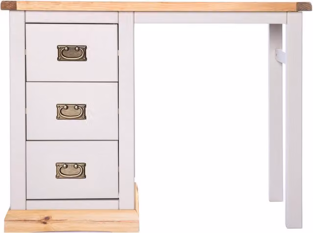 Cabinet Bits Bomporto 3 Drawer Dressing Table in Grey
