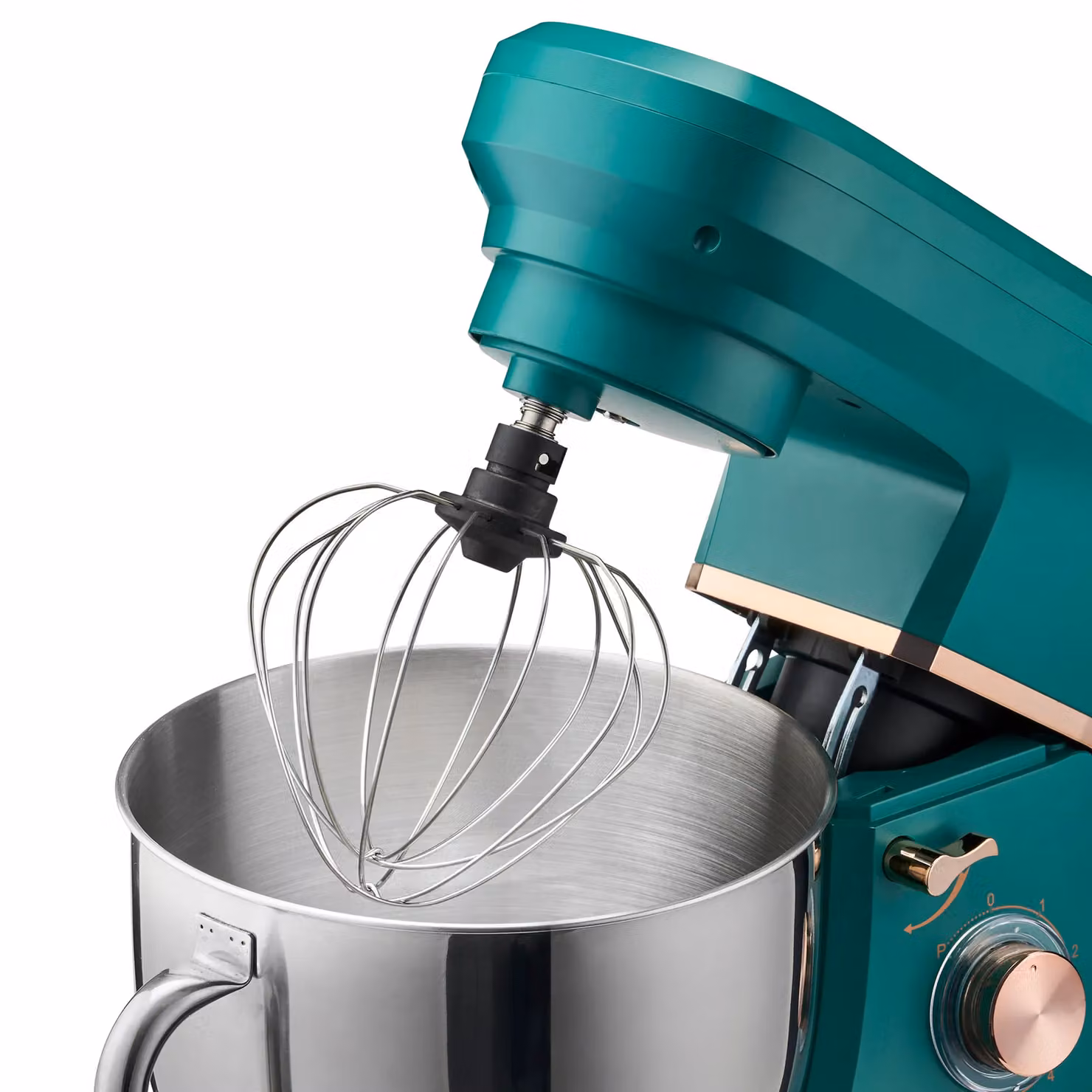 Cooks Professional 1200W Stand Mixer with 6 Speeds, Pulse Function and 7L Mixing Bowl in Petrol – 4