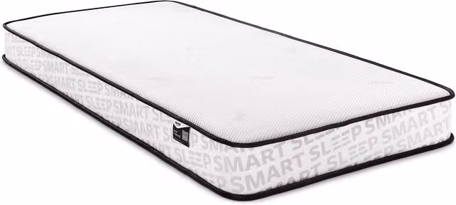Jay-Be Bunk e-Sprung Eco Friendly Children's Mattress in Grey and White