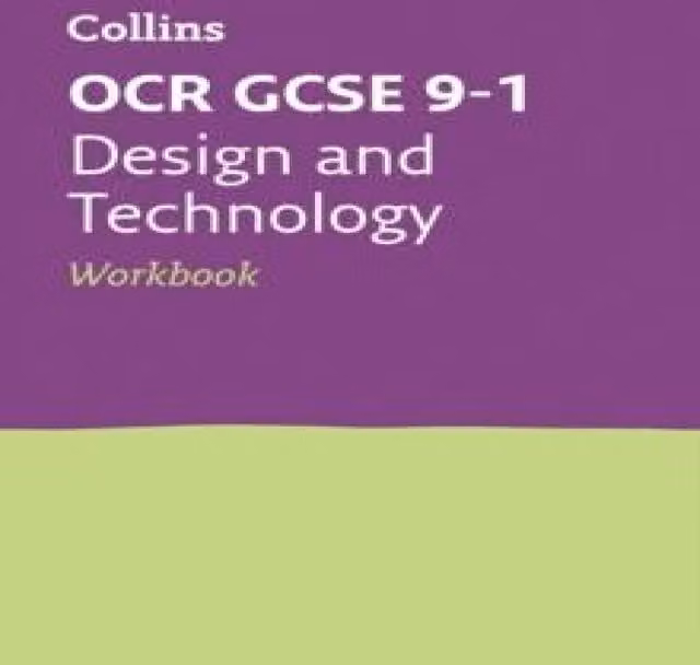 Collins GCSE OCR 9-1 Design Technology Workbook, Purple Paperback