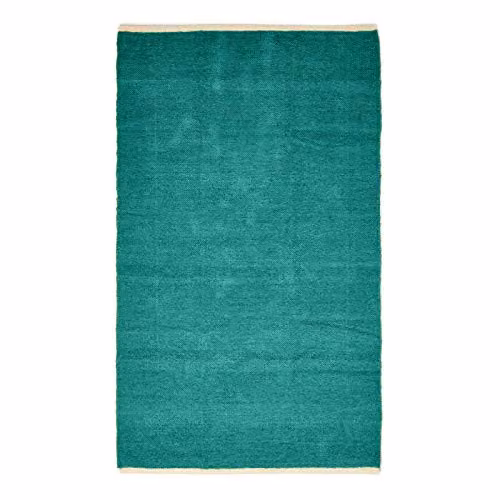 Homescapes Green Chenille Cotton Rug, W x D: 45 x 70 cm – 2