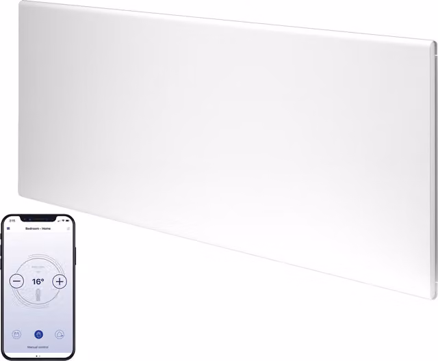 Adax Neo WiFi Electric Convector Panel Heater - White