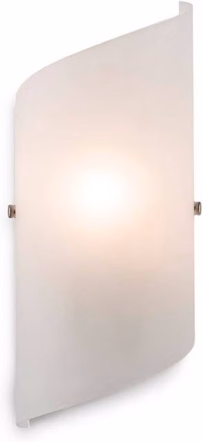 Firstlight Torino 1 Light Glass Indoor Wall Light with E14 Fitting in White and Yellow