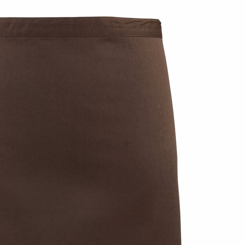 Premier Mid Length Waist Apron in Brown – 2