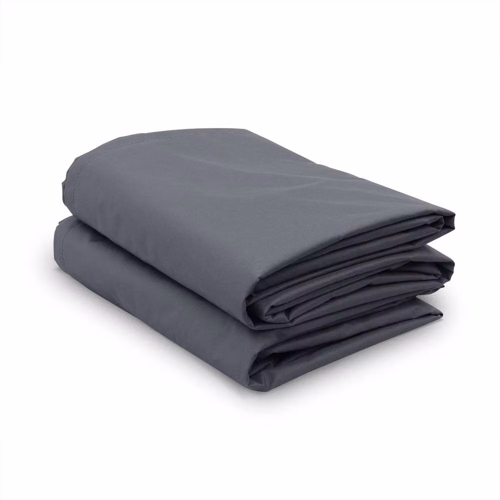 sweeek Water-Repellent Polyester Protective Covers for Napoli and Vittoria Garden Sofa Sets in Anthracite Grey – 2