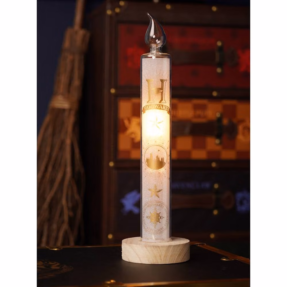 Warner Bros Harry Potter Alumni Yule Ball LED Candle in Silver – 2