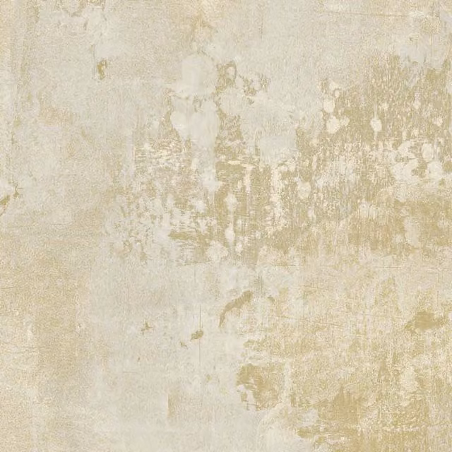Grandeco Abstract Industrial Vinyl Wallpaper in Beige and Yellow
