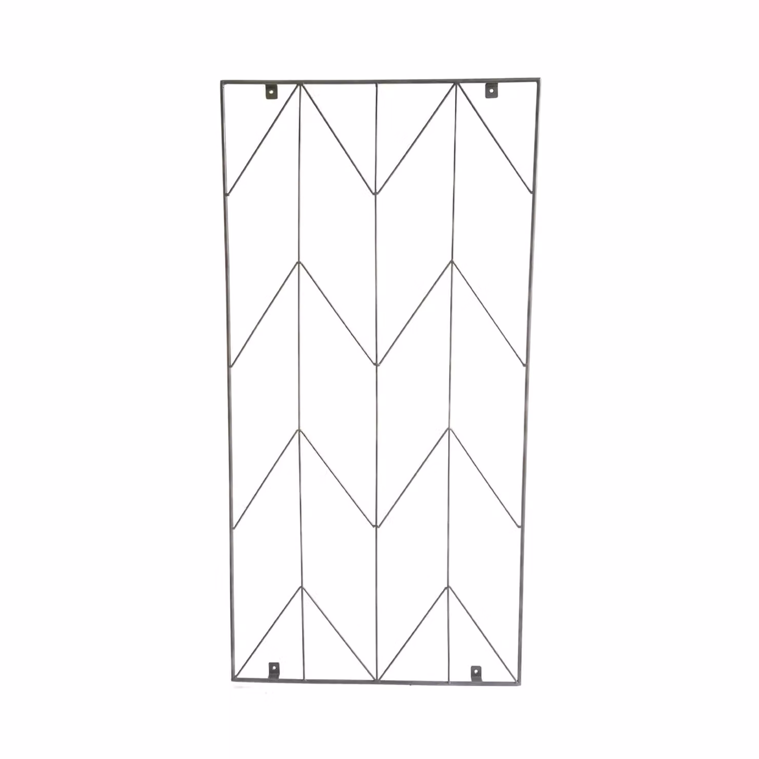 Ivyline Herringbone Trellis Zinc Metal Support, H: 120 cm, W: 60 cm – 2