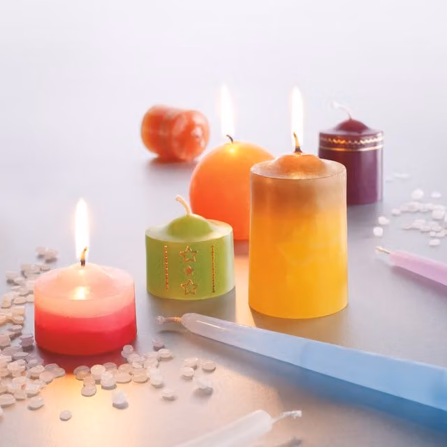 House of Crafts Creative Candle Making Kit in Multicolour and Yellow