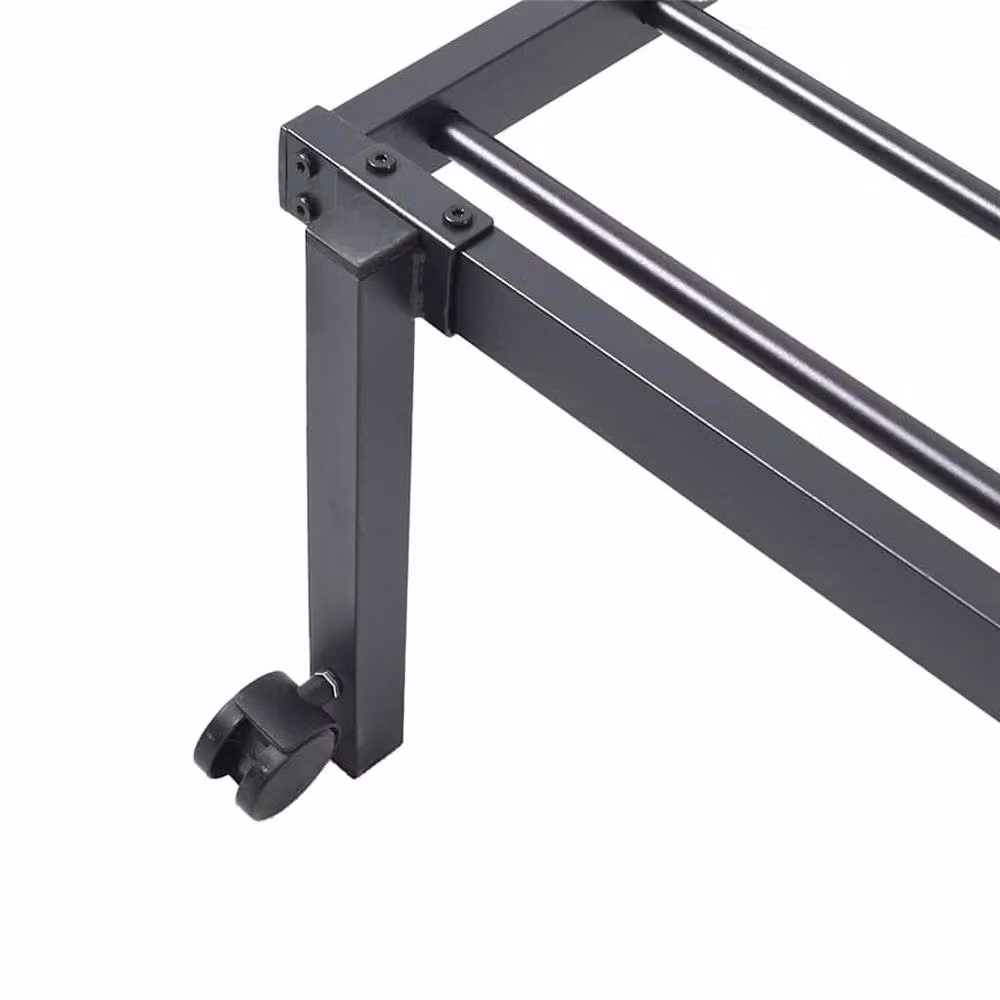 Berkfield Home Foldable Steel Bed Frame in Black, W: 75 cm, L: 190 cm – 5