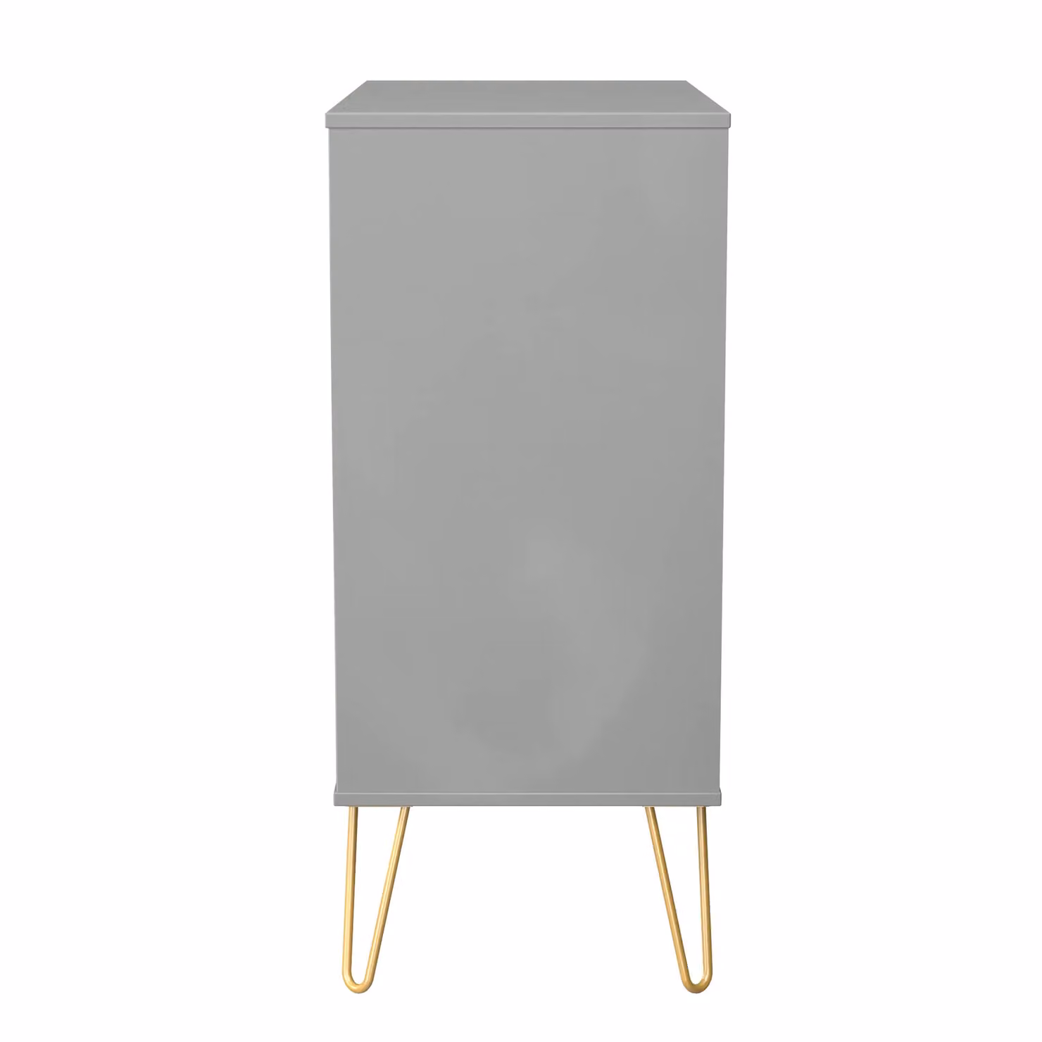 Ready Assembled 2 U Dallas 4 Drawer Chest in Grey and Gold – 2