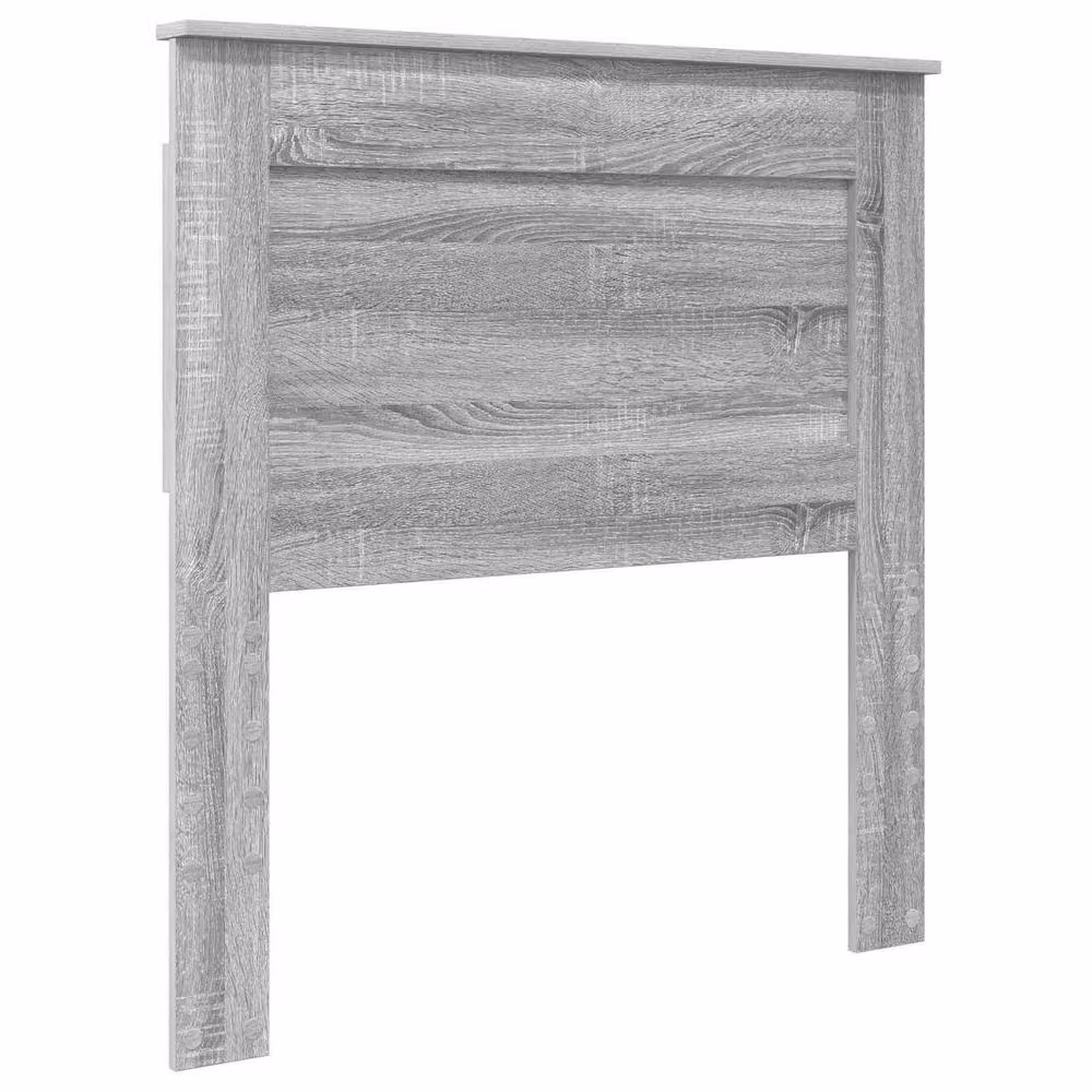 Berkfield Home Modern Bed Frame with Drawers in Grey Sonoma, Engineered Wood, W: 75 cm, L: 190 cm – 2
