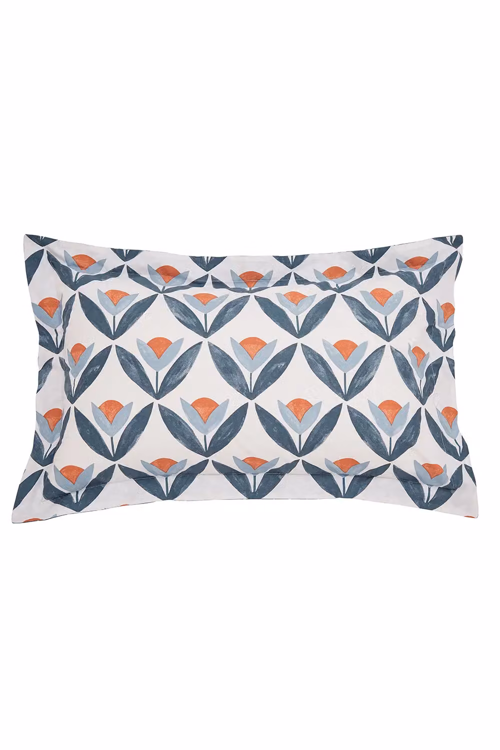 Scion Tulip Trellis Cotton Duvet Cover and Pillowcase Set, Multicolour, W: 140 cm, L: 200 cm – 3