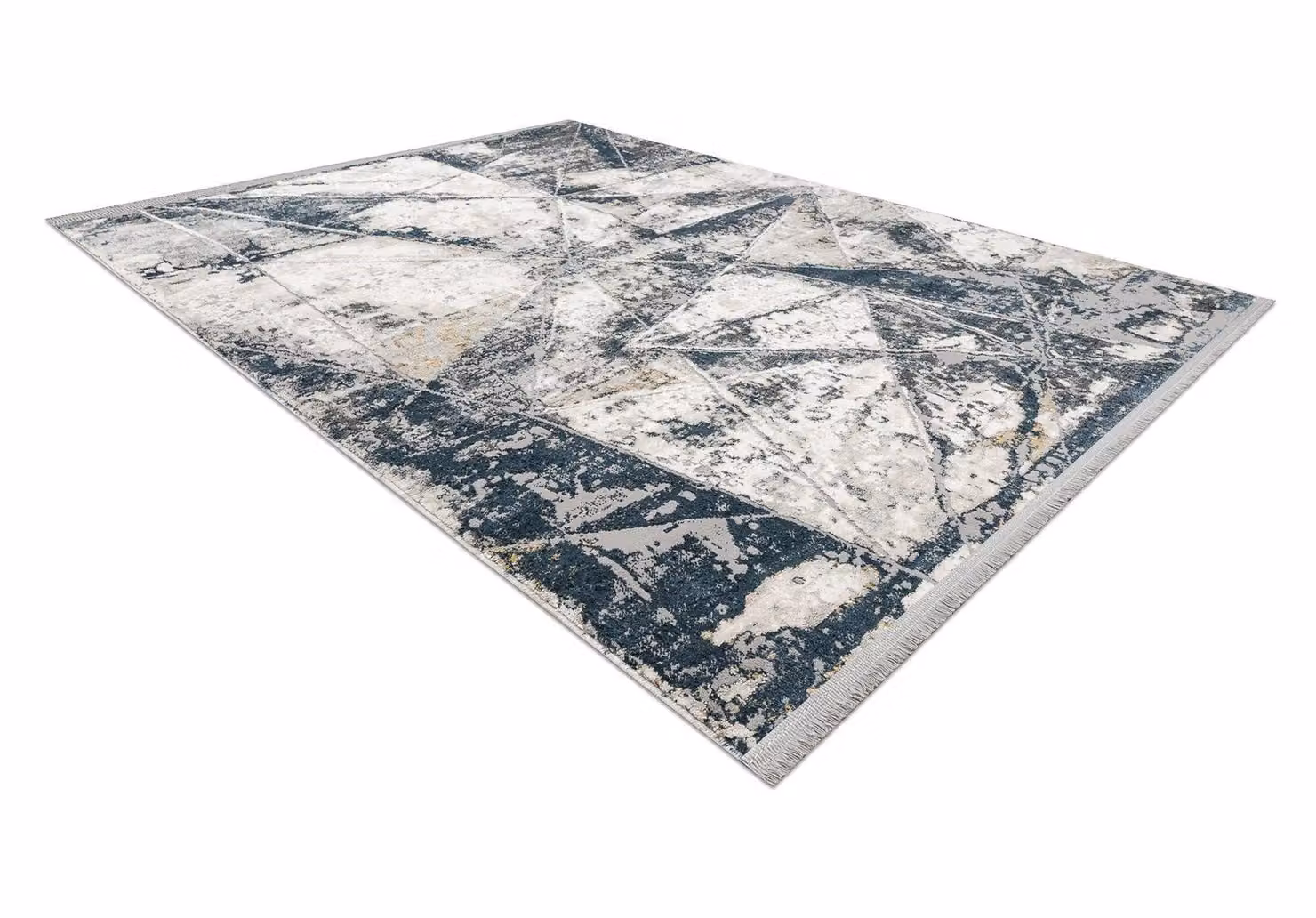 RugsX Tuls Abstract Modern Rug in Beige and Grey, W: 80 cm, L: 150 cm – 2