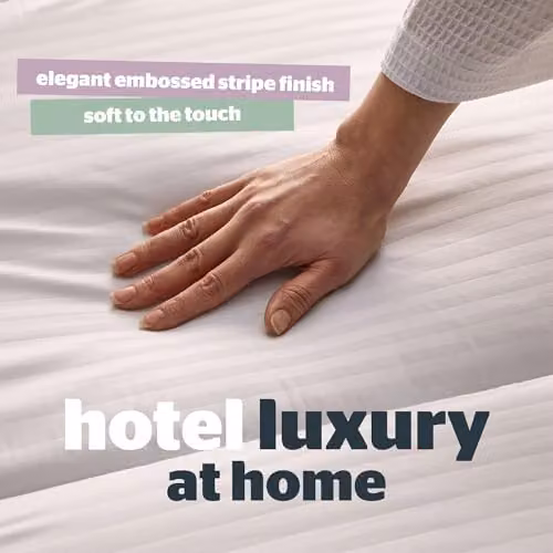 Silentnight Hotel Collection 10.5 Tog Double Duvet, White, All Year Round Hypoallergenic Fibre Duvet – 3