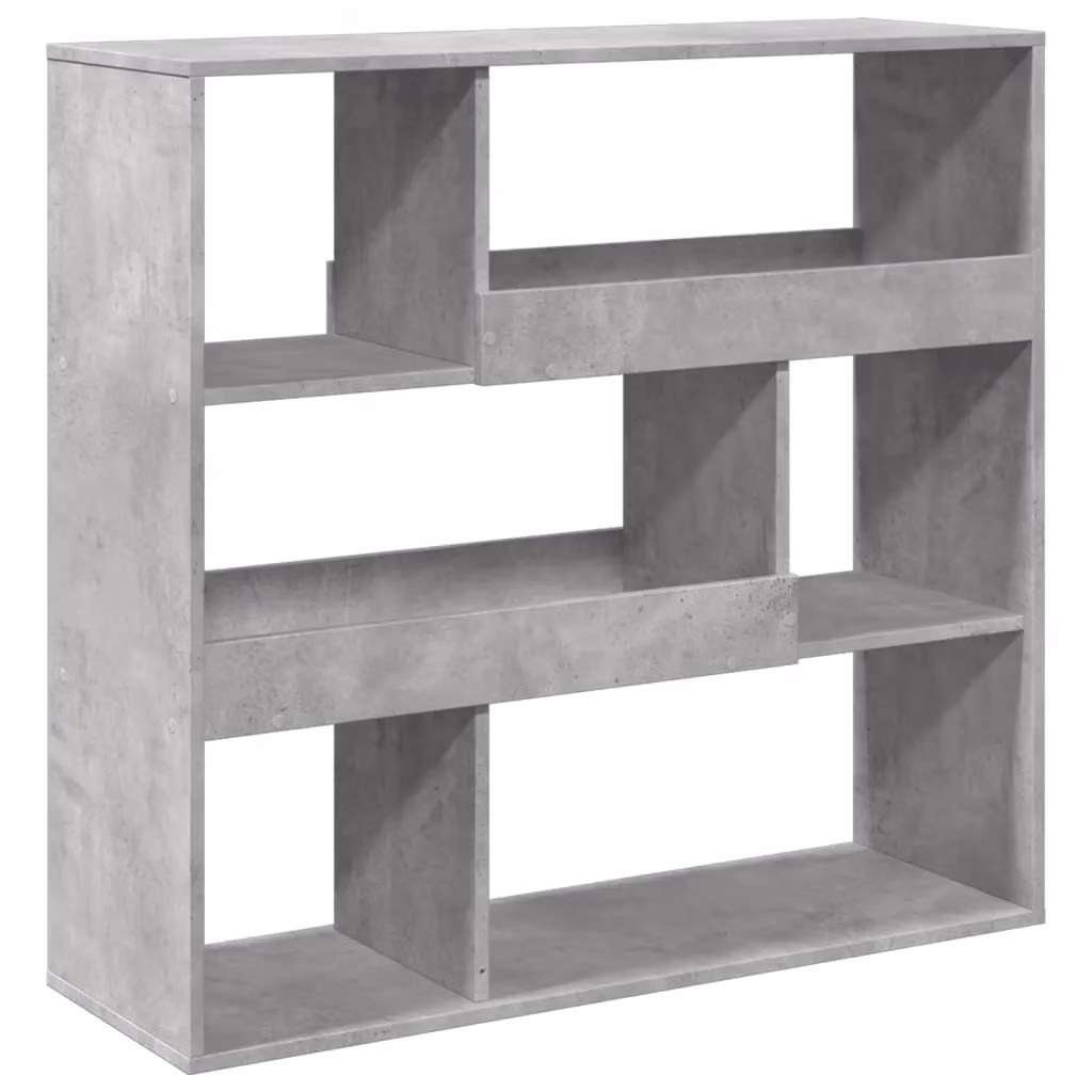 Berkfield Home Room Divider in Concrete Grey, W/D/H: 100 x 33 x 94.5 cm – 2