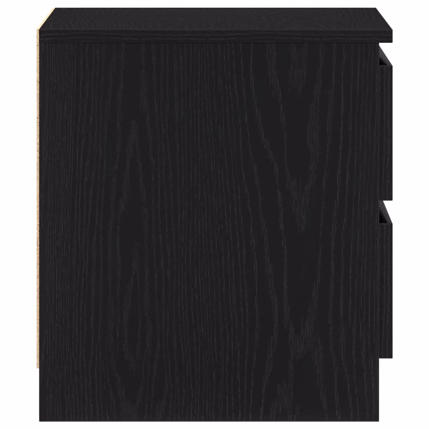 Berkfield Home Black Oak Nightstands, 2 Pack, W/D/H: 50 x 40 x 43.5 cm – 5