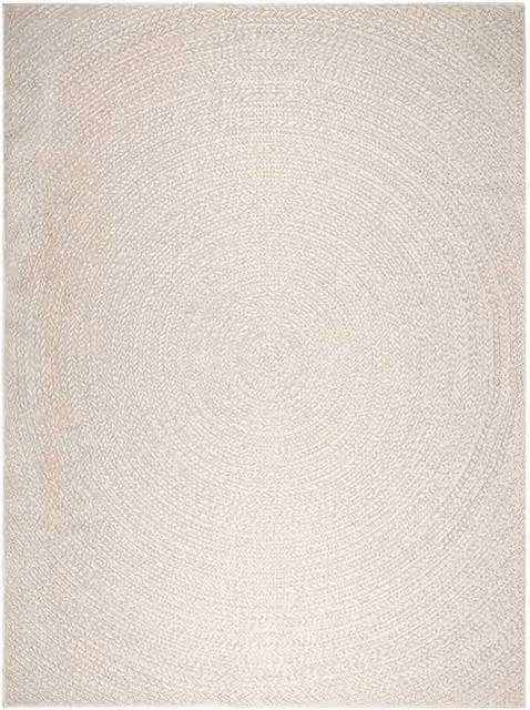 Berkfield Home ZIZUR Jute Look Indoor and Outdoor Rug, Beige, W: 240 cm, D: 340 cm