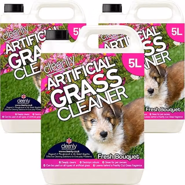 cleenly Artificial Grass Cleaner for Dogs Floral 15 l – 1