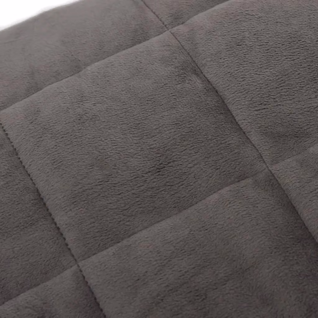 Berkfield Home Grey Weighted Blanket, W: 140 cm, D: 200 cm, 10 kg – 3