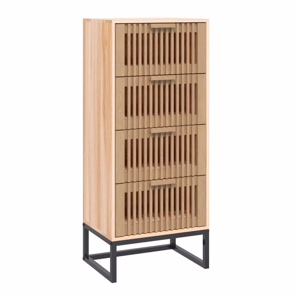 Berkfield Home Highboard in Brown, W/D/H: 40 x 30 x 95 cm – 2