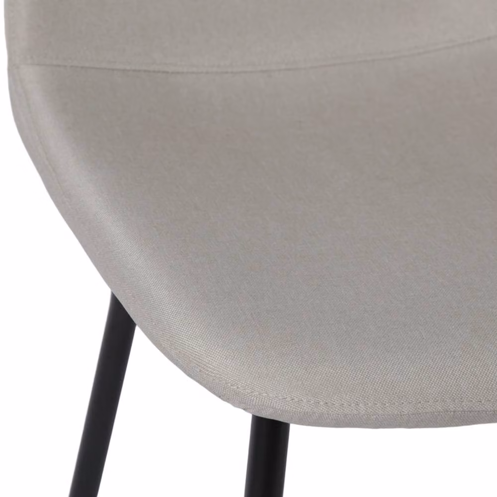 Home Garden Direct Asteria Dining Chairs Set of 4 in Light Grey – 4