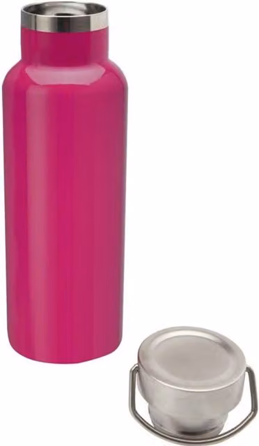 Thor Recycled Stainless Steel Water Bottle, 500ml, Pink
