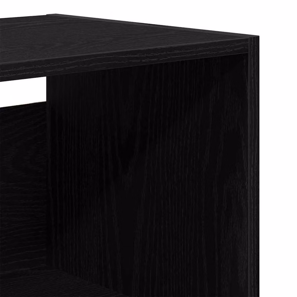 Berkfield Home Black Oak Highboard W/D/H: 69.5 x 34 x 180 cm – 2