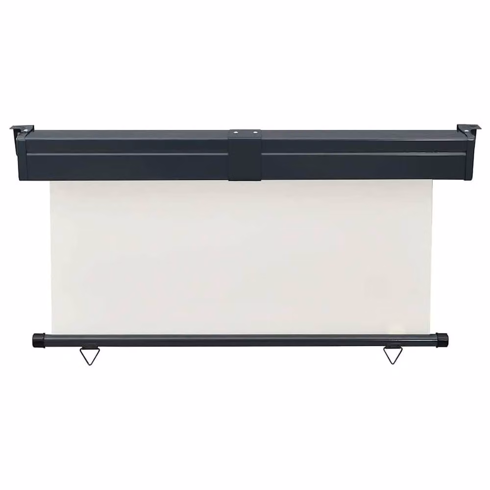 Berkfield Home Single Roller Balcony Side Awning in Beige, W: 140 cm, H: 250 cm – 2