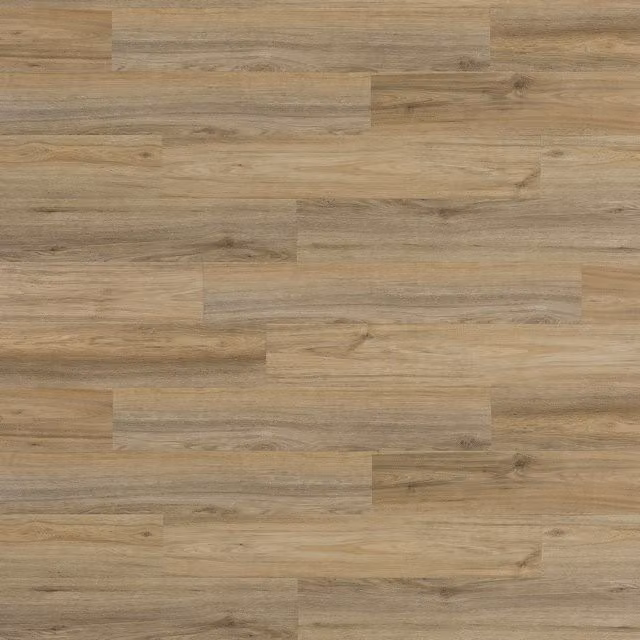 WALPLUS Self-Adhesive Abstract 3D Wall Panels in Brown Wood Look Vinyl