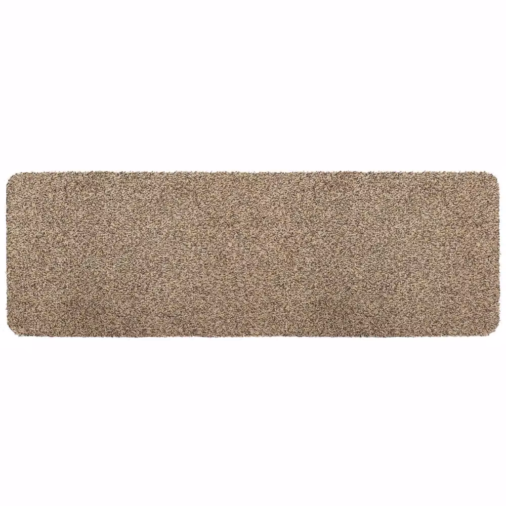 JVL Tanami Barrier Mat and Runner Set, Beige, W/D/H: 50 x 150 cm – 3