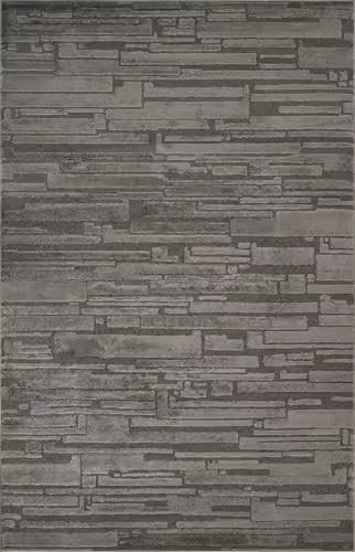 Desire Rugs Modern Grey Rectangular Hallway Runner Rug, W: 60 cm, L: 220 cm – 2