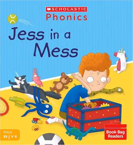 Scholastic Phonics Starter Pack 2 Multicolour Decodable Phonic Books for Ages 4-6 – 3
