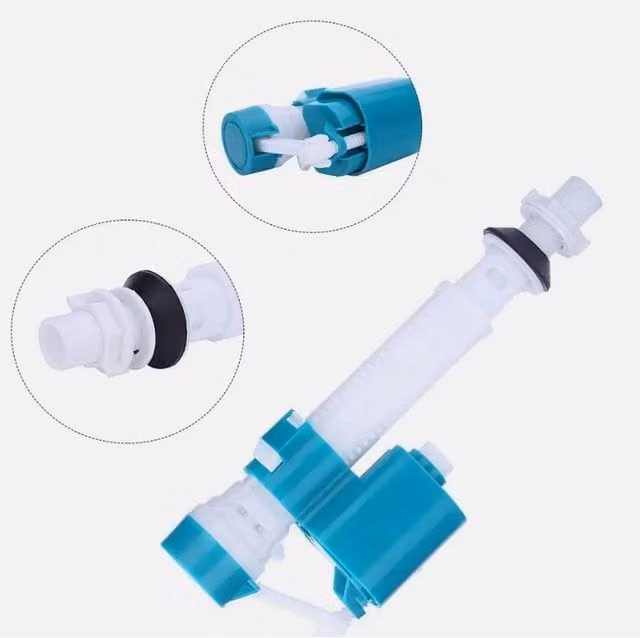 SPETLEK Plastic Toilet Cistern Float Fill Inlet Water Tank Valve in White
