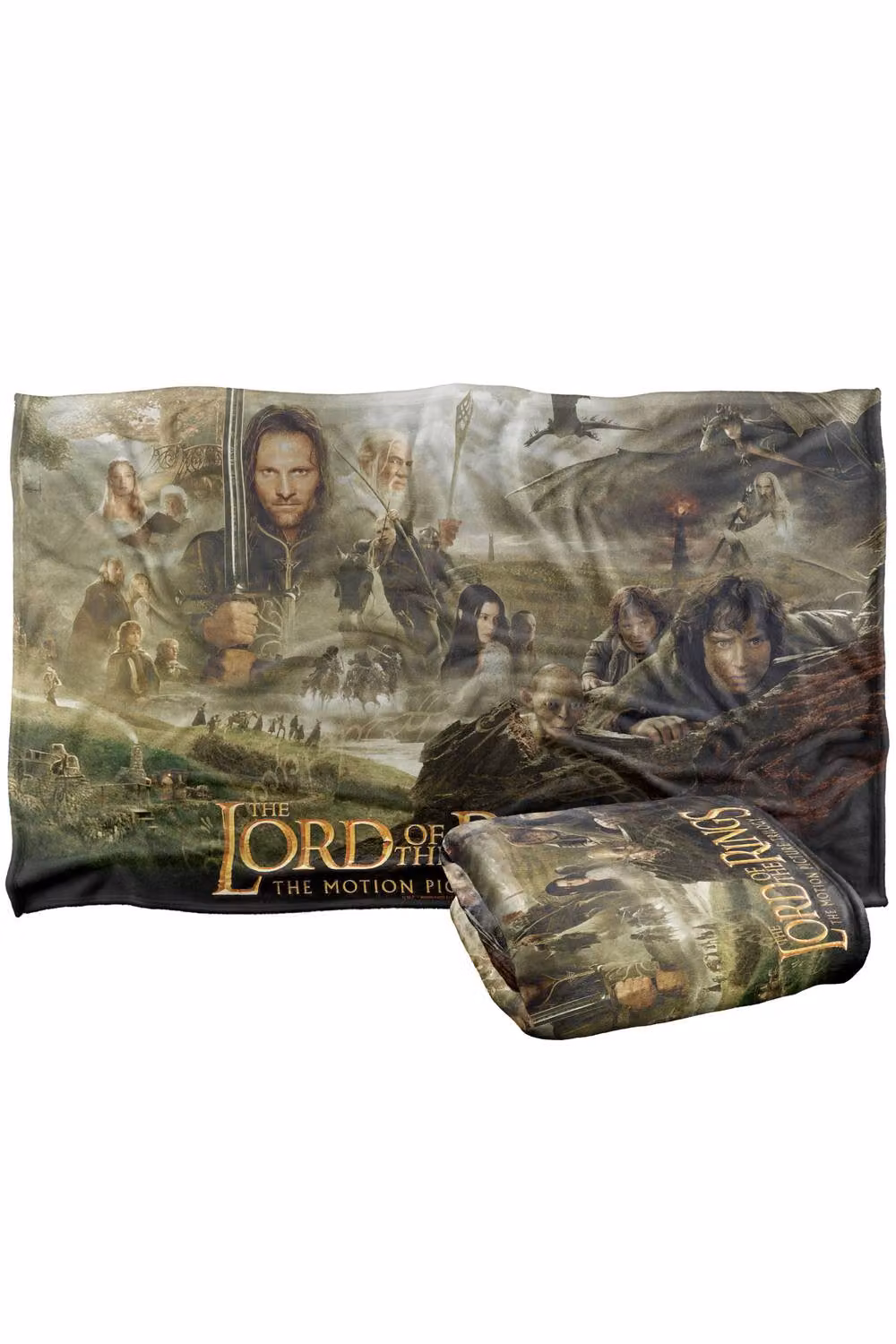 Warner Bros. Trilogy Silky Touch Super Soft Fluffy Throw Blanket, Multicolour, Large – 2