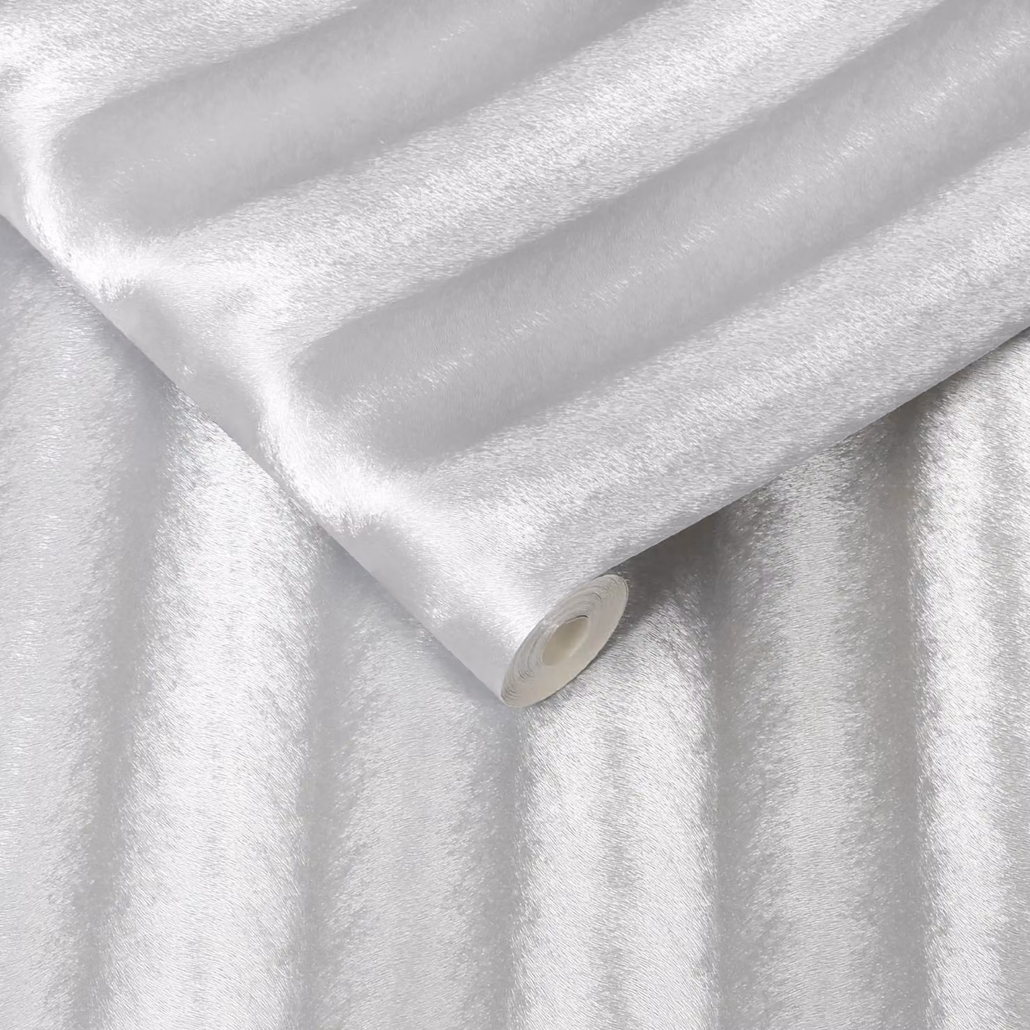 Graham & Brown Sublime Silver Fur Textured Wallpaper, Silver, Width: 52 cm – 2