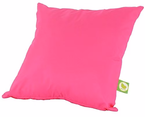 Bean Lazy Waterproof Outdoor Garden Seat Cushion in Hot Pink, W/D/H: 45 x 45 x 45 cm