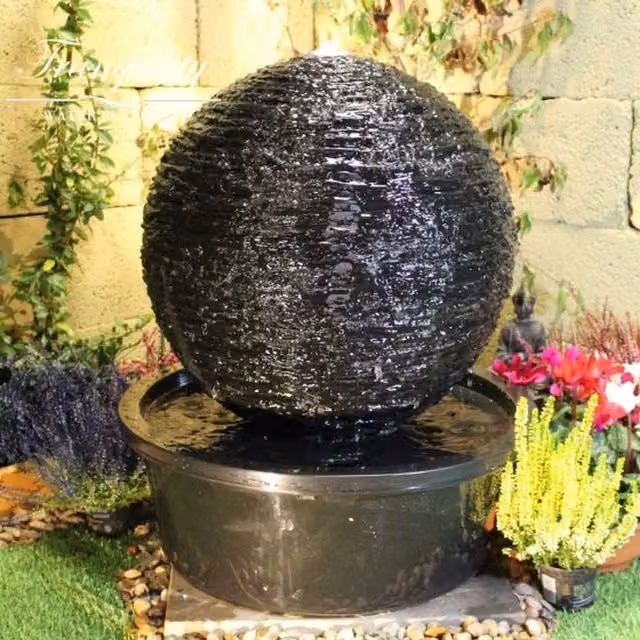 Tranquility Grand Costa Rica Modern Solar Water Column in Grey