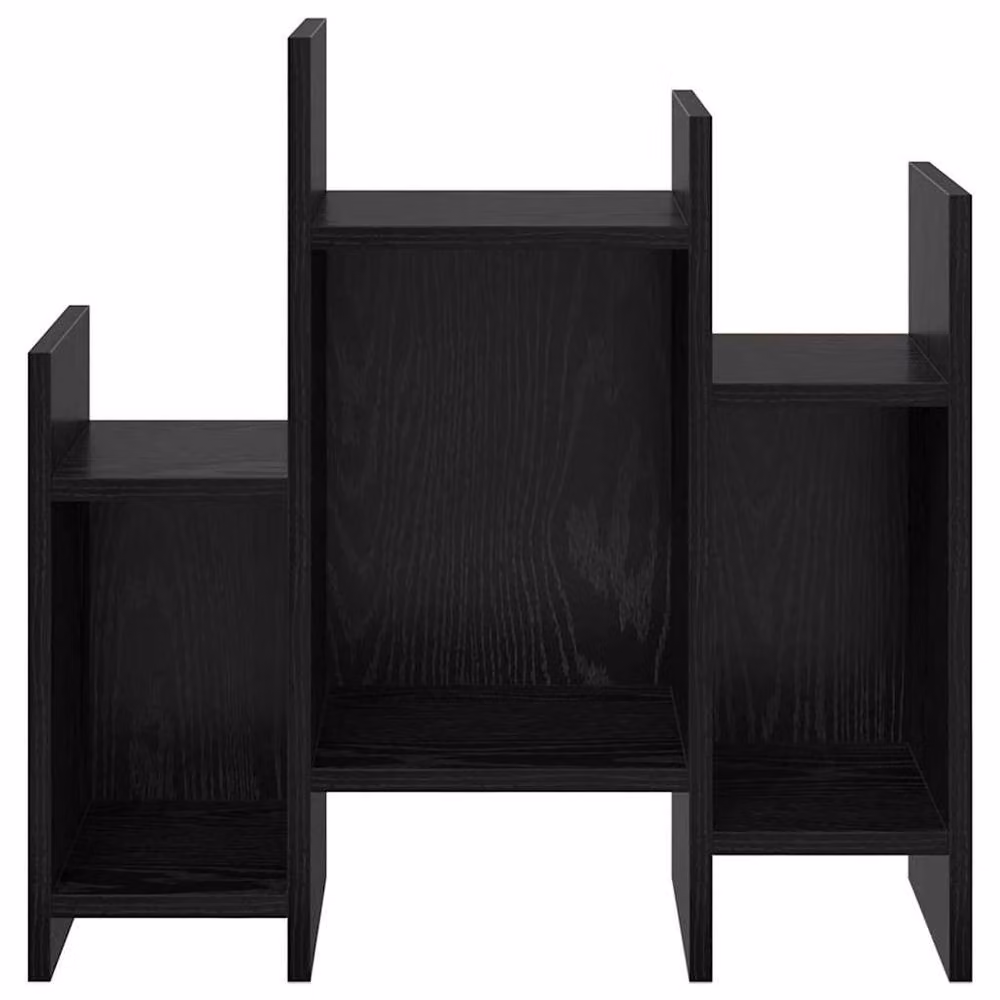 Berkfield Home Modern Side Cabinet in Black Oak, W: 60 cm, D: 26 cm, H: 60 cm – 5