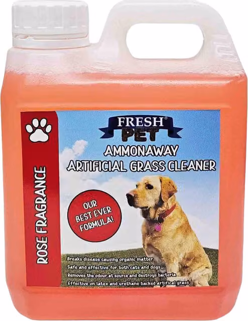 Ammonaway Fresh Pet Artificial Grass Cleaner, 1L, Rose Pink