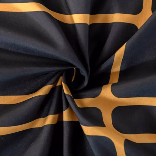 Pamposh 4 Piece Super King Reversible Microfibre Duvet Set with Black Fitted Sheet, W/D/H: 260 x 230 x 40 cm – 5