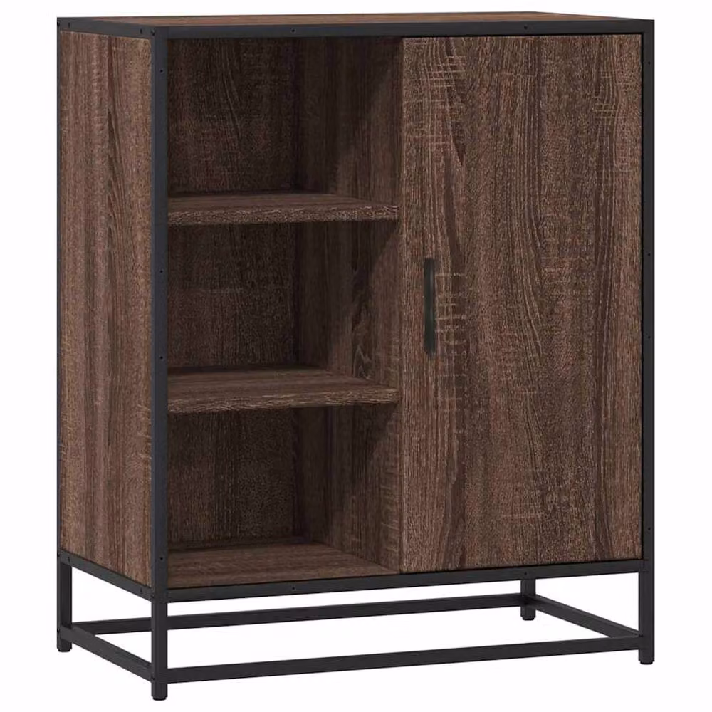 Berkfield Home Brown Oak Sideboard, W/D/H: 62 x 35 x 76 cm – 3