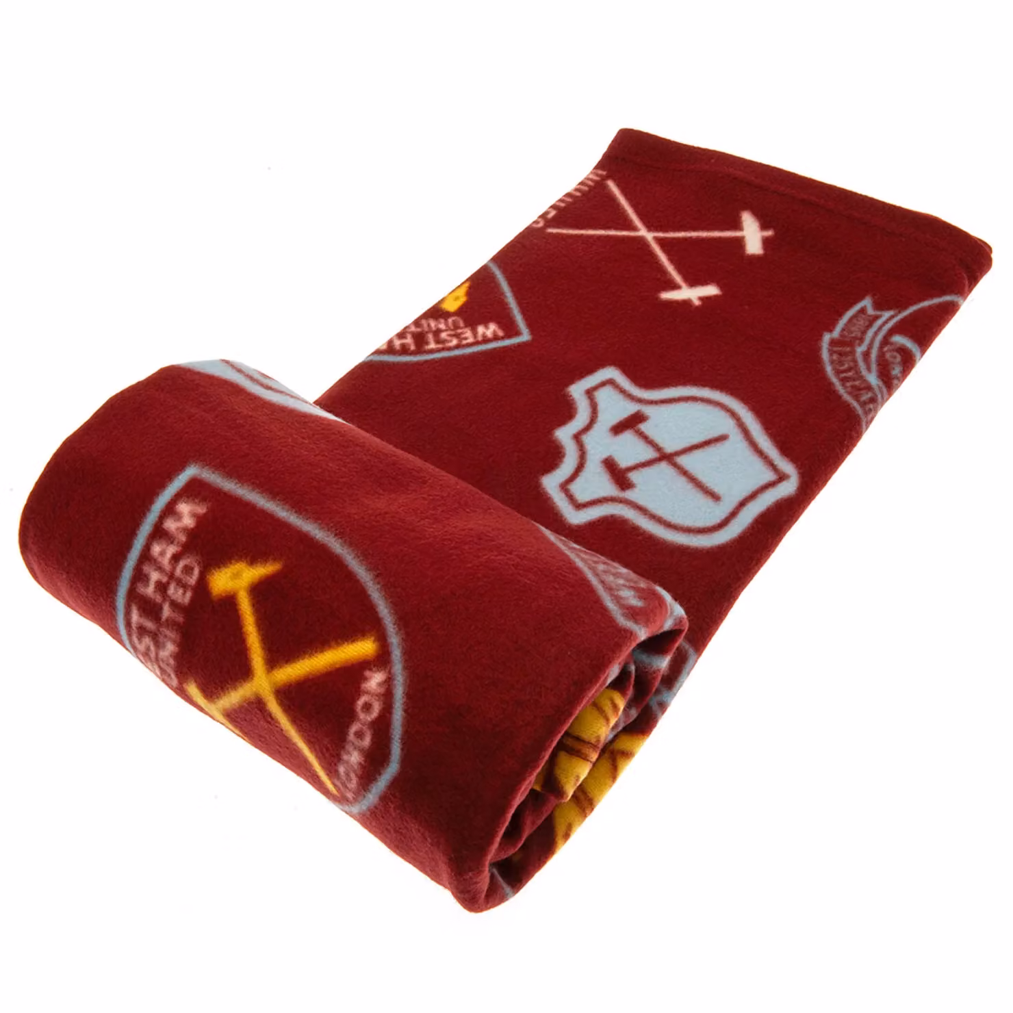 West Ham United FC Maroon Fleece Blanket – 2