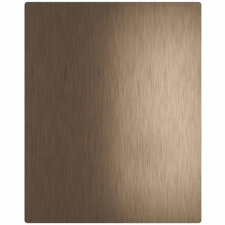 Forgeworks Antique Brass Self Adhesive Kitchen Splashback in Bronze, W: 600 mm, H: 750 mm, D: 0.9 mm