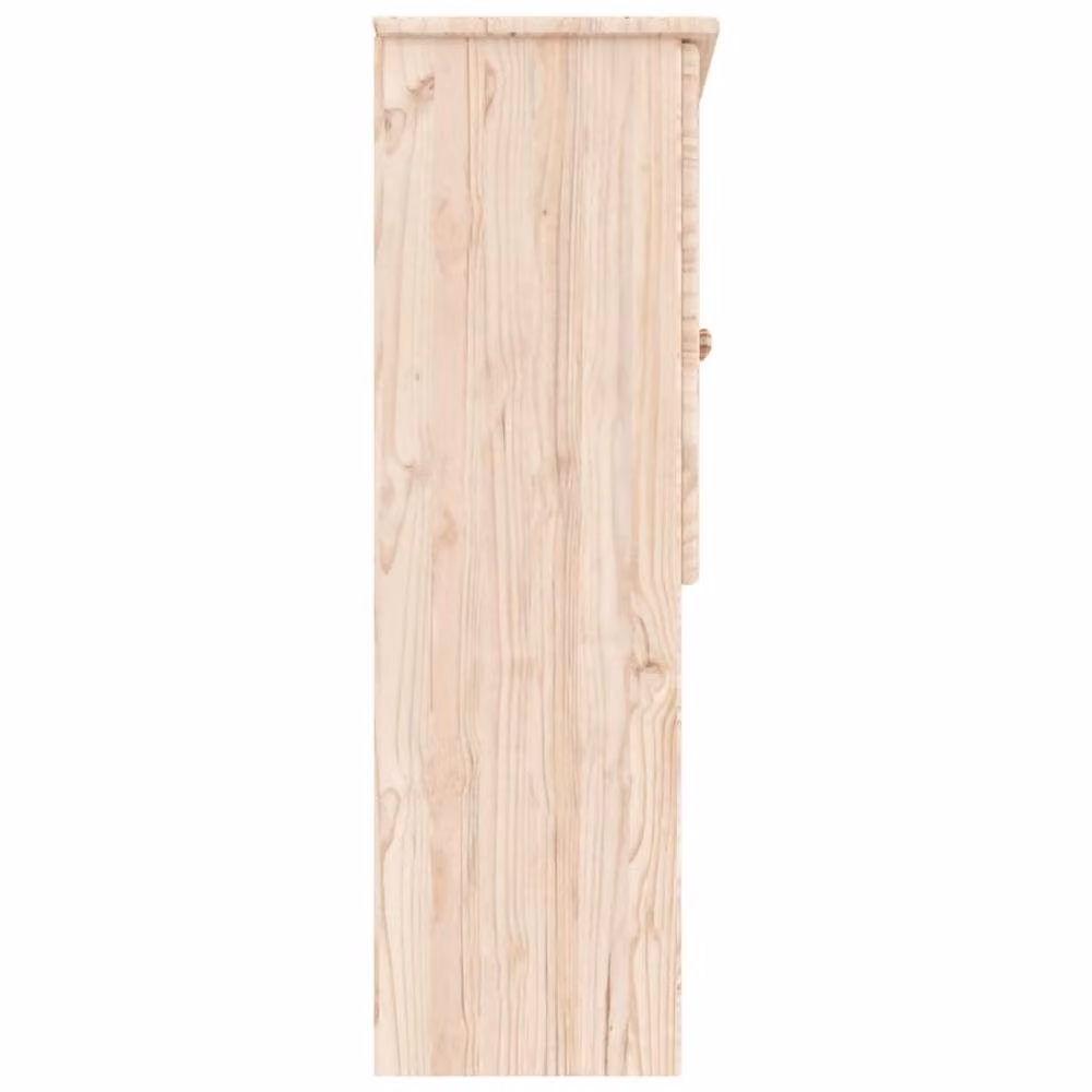 Berkfield Home ALTA Dresser Top in Solid Pine Wood, Beige, W/D/H: 77 x 30 x 92 cm – 3