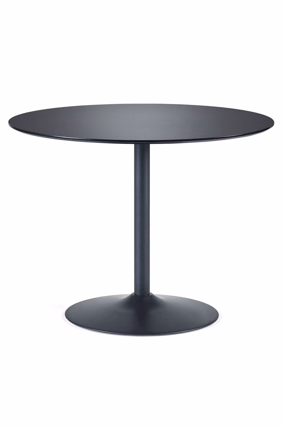 Julian Bowen Nero Round Black Pedestal Dining Table – 4