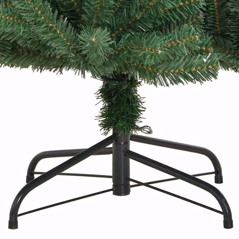 Berkfield Home Realistic Artificial Hinged Christmas Tree, Green, Height: 240 cm – 4