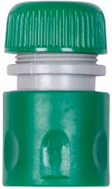 SupaGarden Green Plastic 1/2 inch Female Quick Coupling Water Stop – 1
