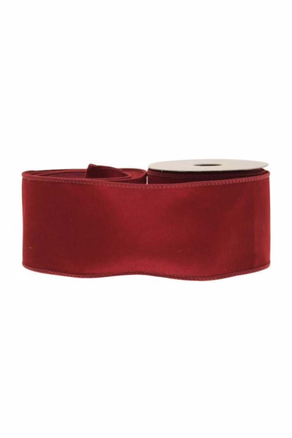 KDMD Burgundy Velvet Ribbon, 6.3 cm Width – 2